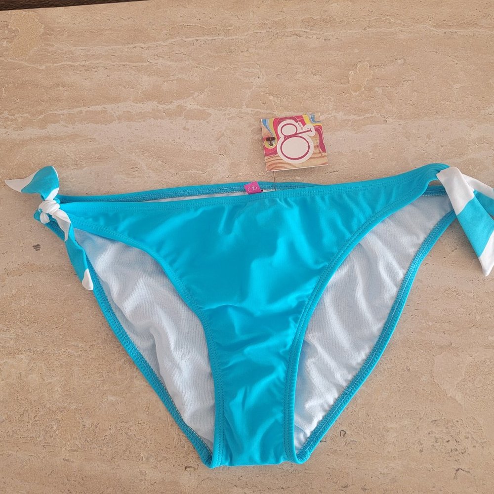 NWT OP Swim Bottom Women's  Light Blue